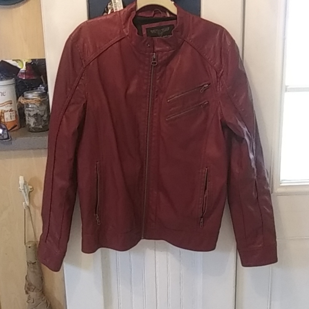 Like new leather coat